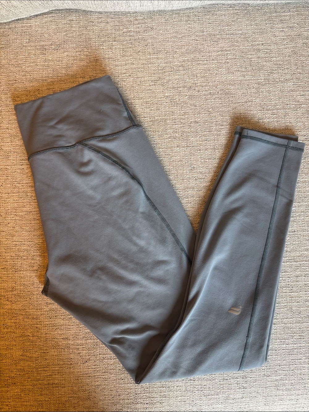 Fabletics PowerHold Leggings •Large •Blue •High Rise •Full Length